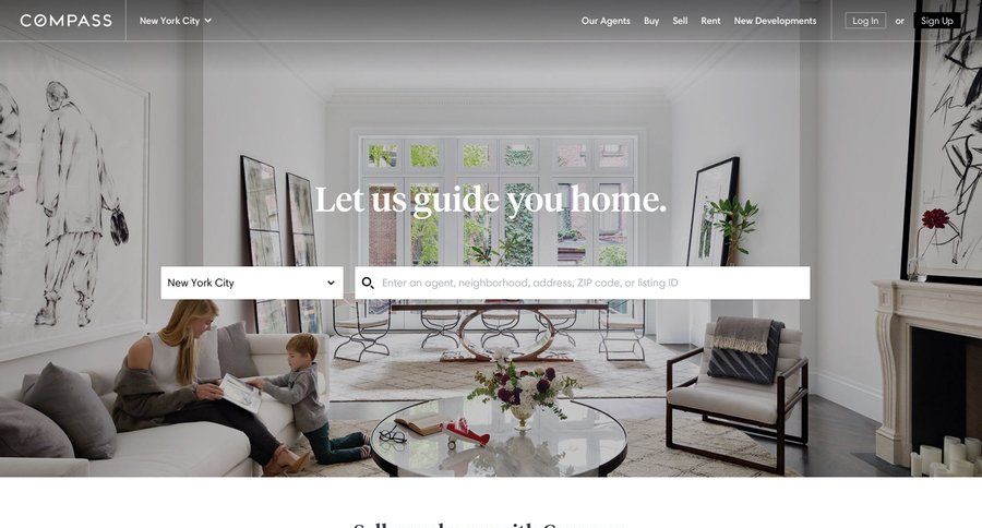 Compass
				 page example