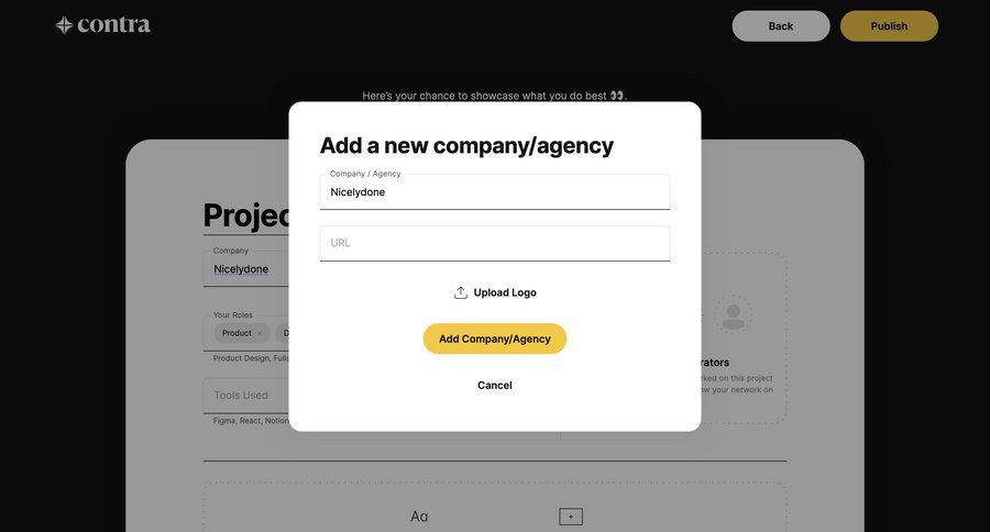 Contra
				create page example