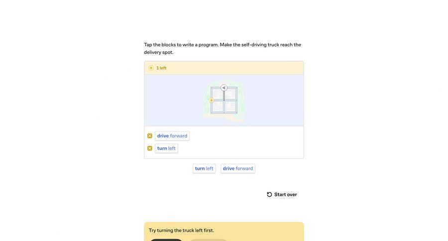 Brillant
			 drag and drop retry ui page example