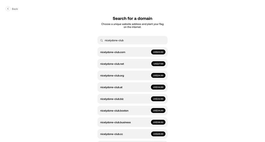Universe
				list ui page example