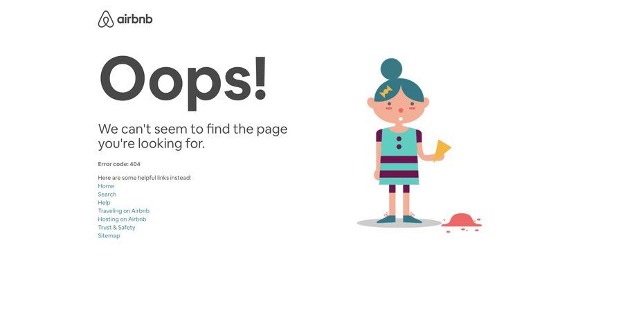 Airbnb
			404 page not found ui page example