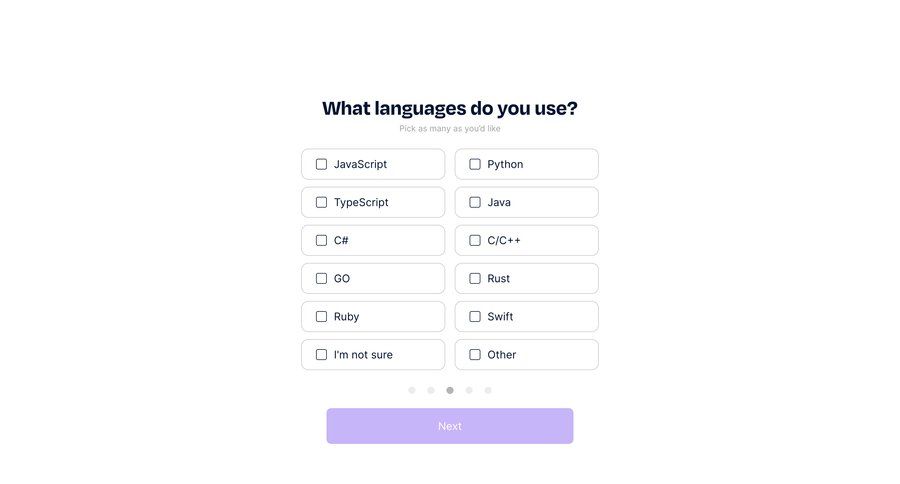 Dopt
				onboarding page example