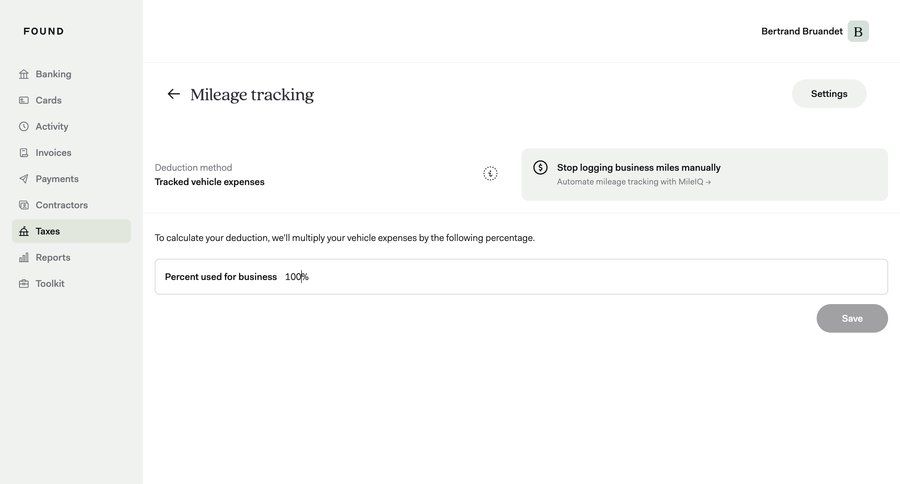 Found
			 expense automation ui page example