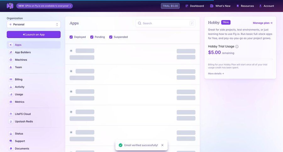 Fly
			notification dashboard & stats loading state dashboard sidebar navigation account management account setup application management three-column grid dashboard notification dashboard warning call intelligence sidebar alert message system notification push notification notification center progress loading loader progress bar modern pay bill toast notification ui page example