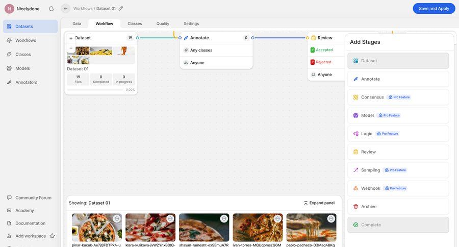 V7
			 data management configuration sidebar navigation artificial intelligence workflow workflow management workflow creation drag and drop workflow configuration workflow screen machine learning sidebar menu progress modern review data grid ui page example
