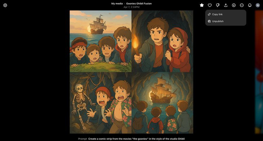 Sora
			 content management share modal content sharing call intelligence information page detail view item details info view image gallery media gallery photo gallery media assets sharing ui page example