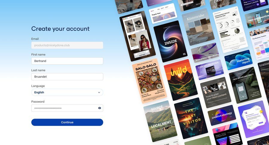Gamma screen example