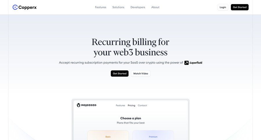 Copperx
			     ux ui design