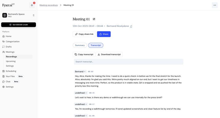 Fyxer
				list ui page example