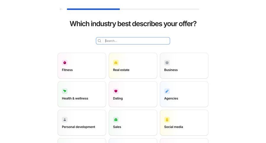Whop
				list ui page example