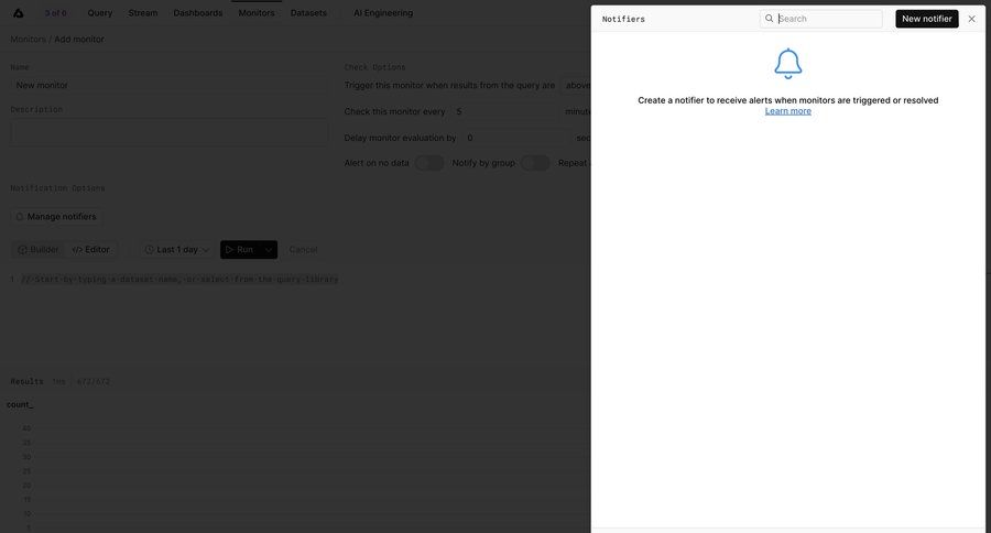 Axiom
				notification ui page example