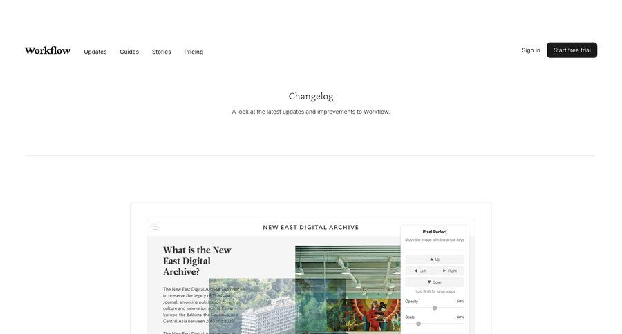 Workflow
				artificial intelligence ui page example
