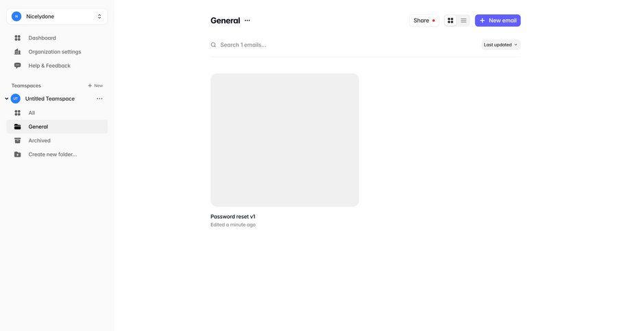 Tabular
			 team collaboration sidebar navigation onboarding folder management email management team workspace email content hierarchy inbox sidebar communication menu search bar ui page example