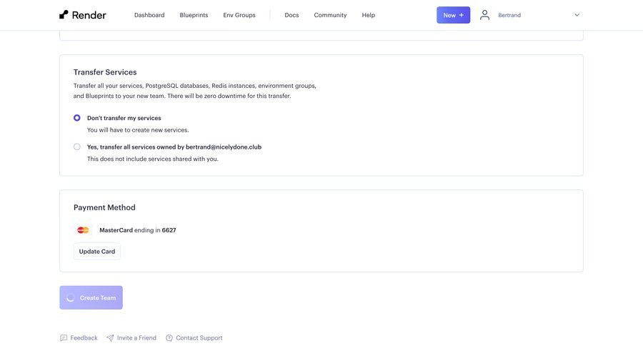 Render
			loading state account settings team settings team management invite teammate team collaboration form account setup account settings team creation payment method progress loading loader ui page example