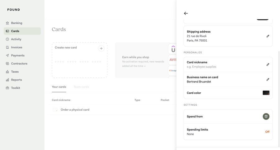 Found
				settings ui page example