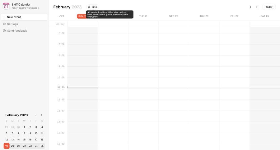 Skiff
			 grid calendar management calendar screen sidebar date picker datepicker chonology time picker menu tip time management ui page example