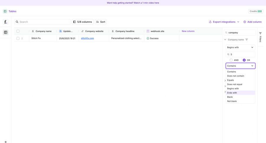 Freckle
			 grid menu data management data entry table data filtering advanced search full-screen layout ui page example