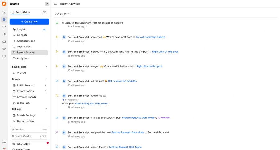 FeatureOS
			 grid sidebar onboarding project management sidebar navigation team collaboration recent activity project tracking timeline view audit log ui page example