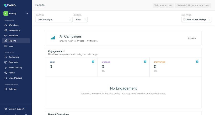 Vero
			calendars dashboard & stats dashboard sidebar navigation campaign management dashboard warning dropdown filters sidebar date picker datepicker chonology time picker menu data visualization table crm dashboard time selector ui page example