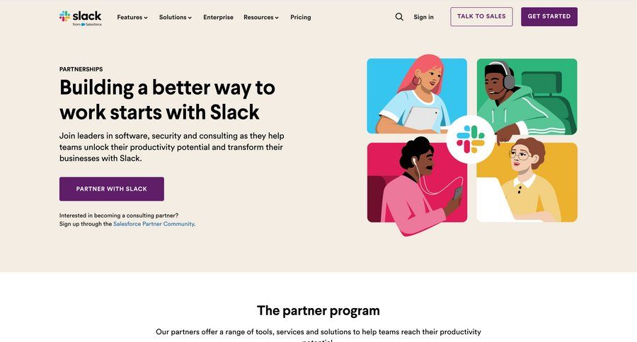 Slack
			 extend trial partners experts enterprise bot builder global search data grid ui page example