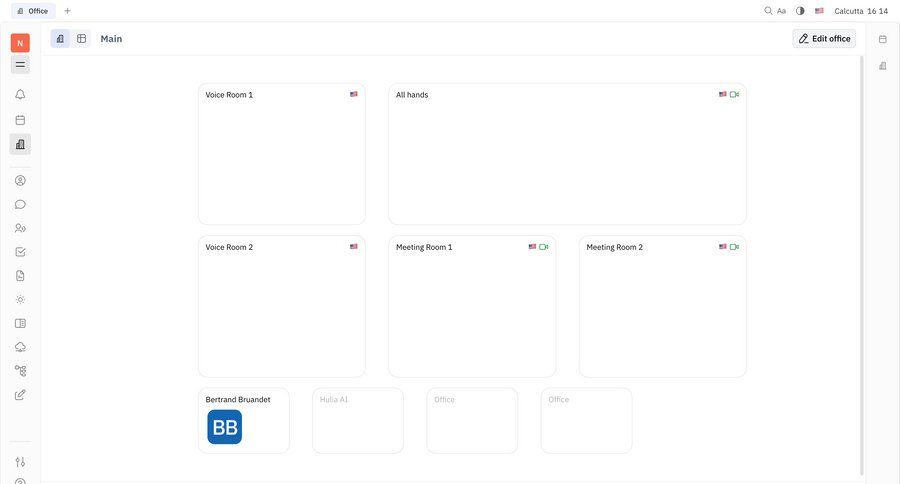 Huly
			home team company collaboration configuration team collaboration dashboard sidebar navigation user management grid onboarding ui page example