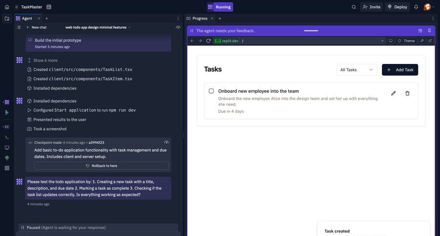 Replit
			 lists toast notification ui page example