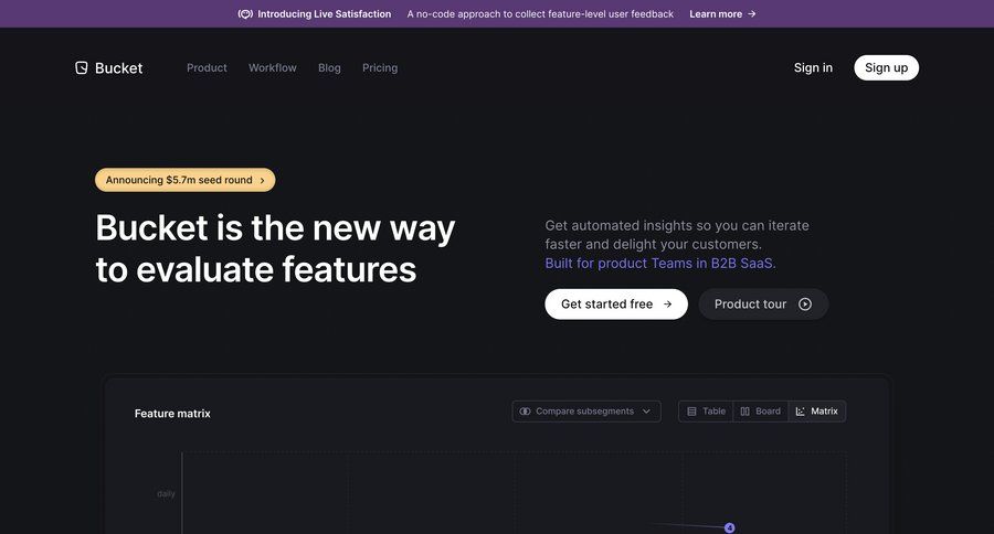 Bucket
			  ux ui design