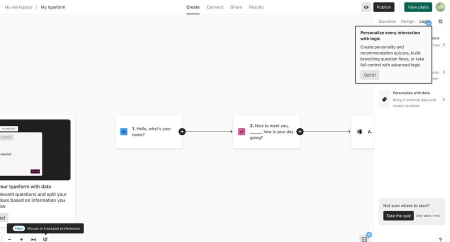 Typeform
			        ux ui design