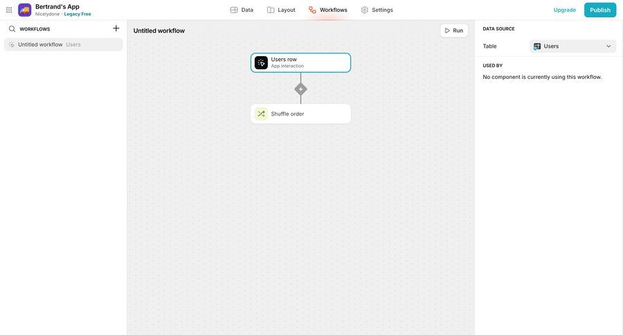 Glide
			 workflow automation editor workflow management workflow builder workflow screen automation setup workflow editor node based editor ui page example