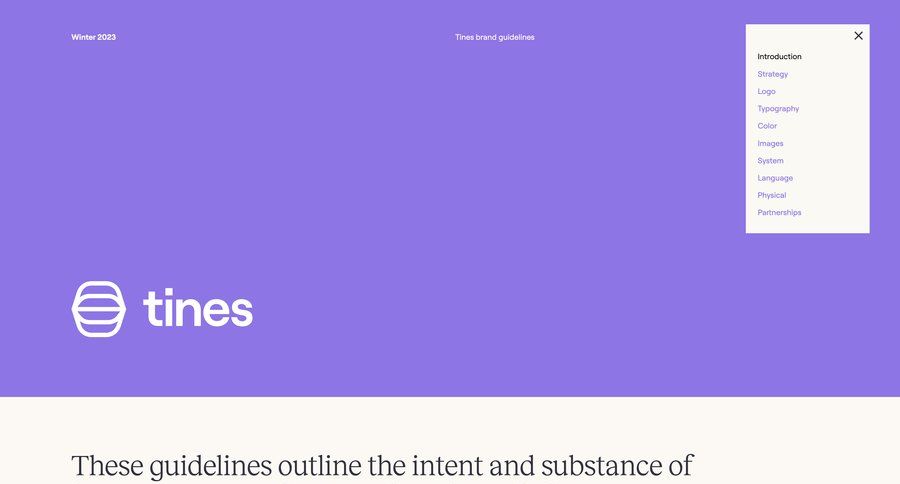 Tines
			company values brand resources typography media gallery assets media assets ui page example