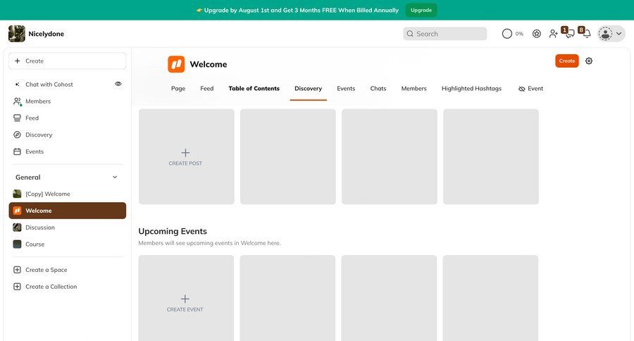 Mighty
			 dashboard sidebar navigation onboarding content discovery content hierarchy navigation sidebar homepage search bar ui page example