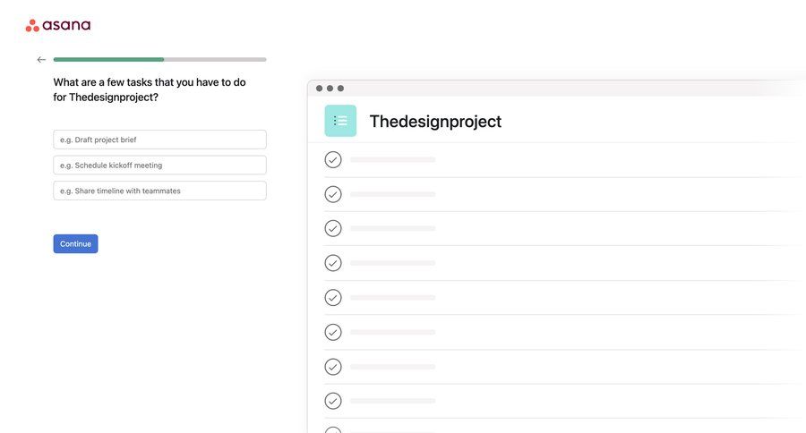 Asana
			         ux ui design