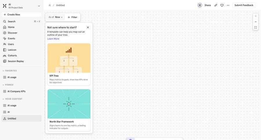 Mixpanel
				templates ui page example
