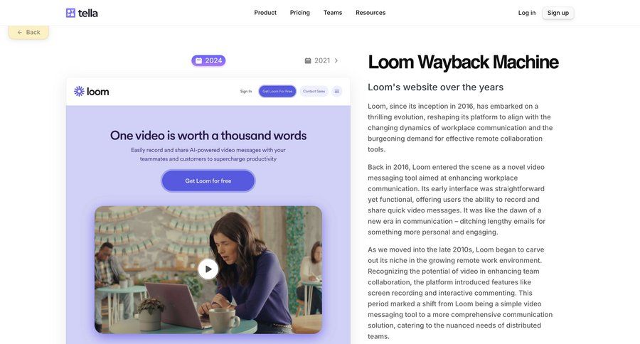 Tella
			 call recording call transcript chrome extension interactive map features quick keys marketing website design map view real-time editing transcript ui page example