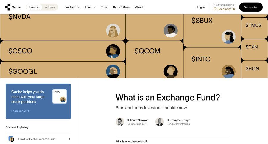 Cache
				article ui page example