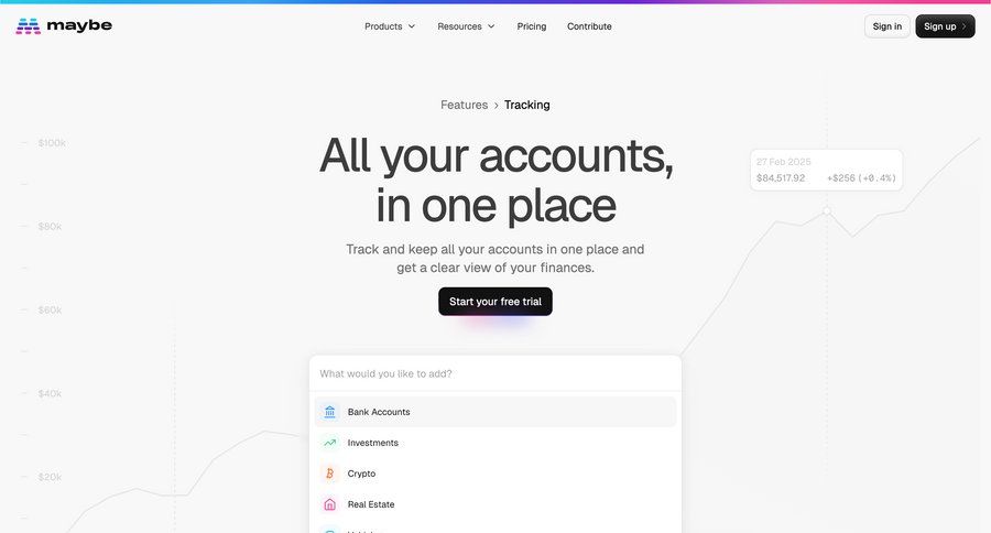 Maybe Finance
				form ui page example