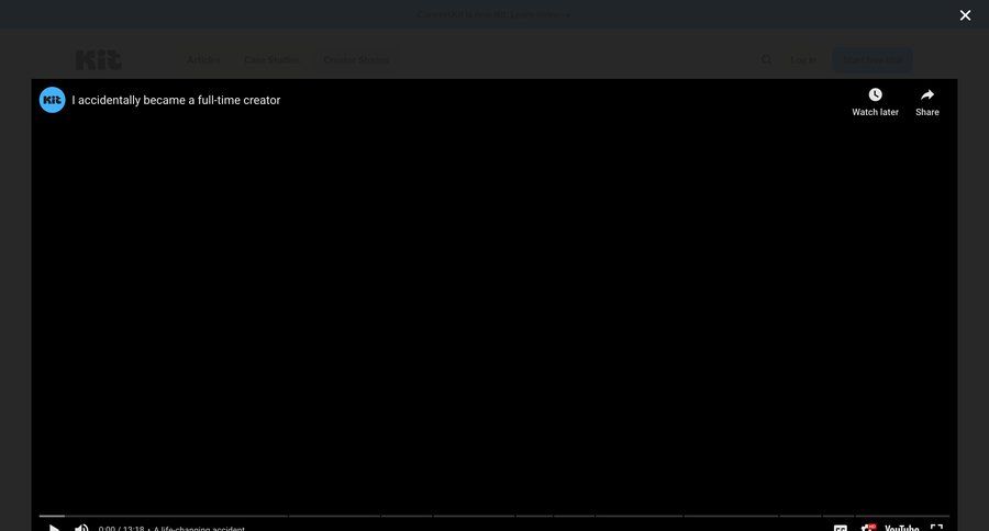 Kit
			player modal & popover free templates case studies ui page example