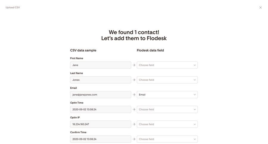 Flodesk
			 data management form import data data mapping upload image wizard data import import file import tool import wizard file uploader upload file upload media upload documents announcement importing data file picker ui page example