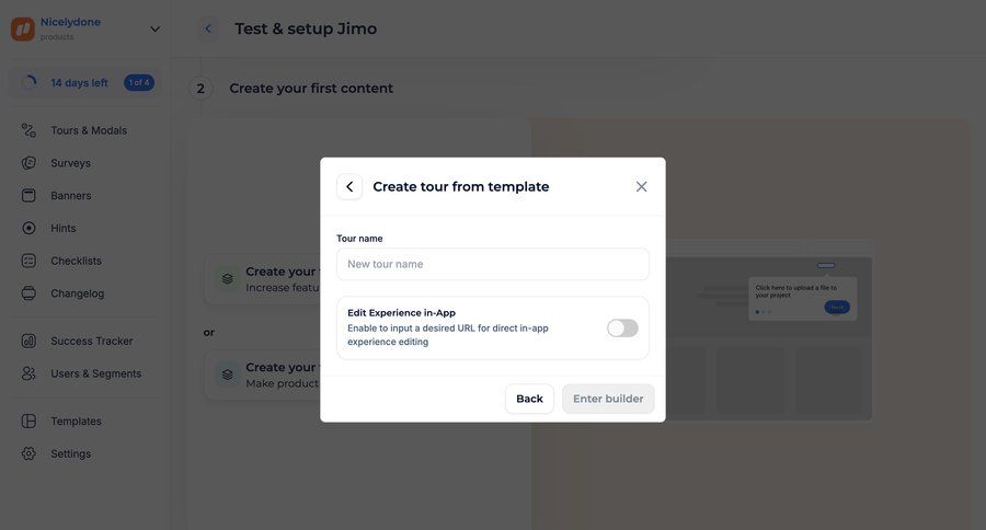 Jimo
			 modal screen form modal dialog file upload modal template selection sidebar setup on boarding changelog ui page example