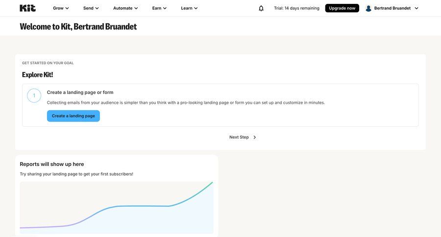 Kit
			 e-commerce dashboard onboarding account setup progress tracking tutorial call to action setup on boarding navigation bar guided tour modern ui page example