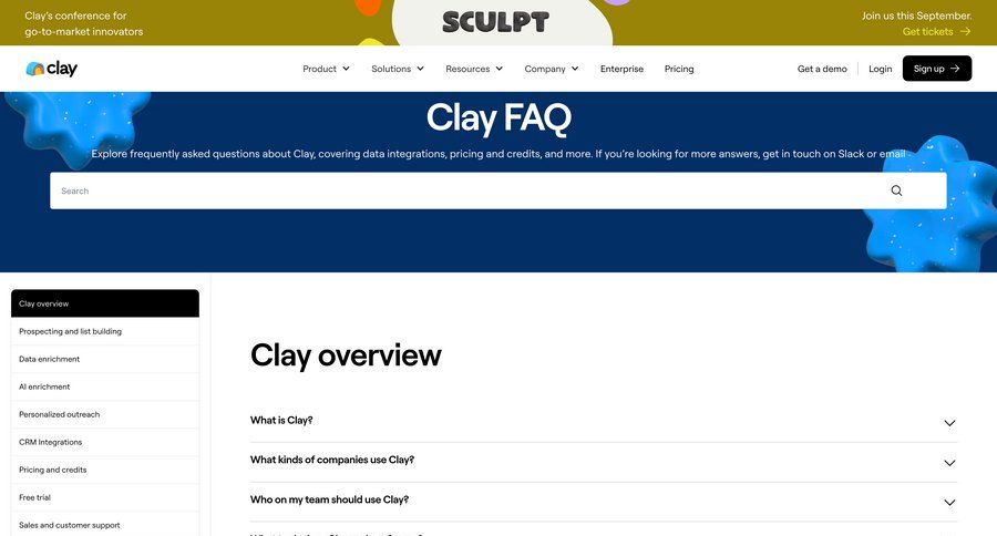 Clay
				help ui page example