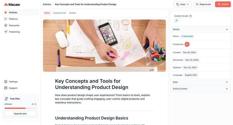 Macaw
			article education program content management sidebar navigation free plan sidebar editorial blog post news article article interactive map feature article world map modern news feed ui page example