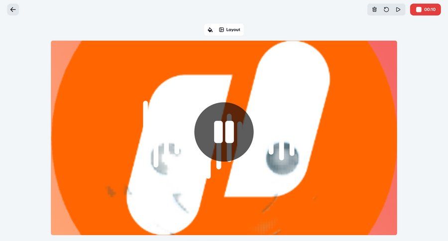Vimeo
			 collaboration onboarding full-screen layout video player video editor communication media player ui page example