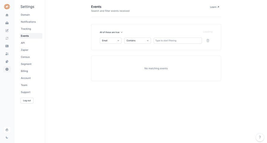 Loops
			 data management configuration settings sidebar navigation form filter controls sidebar event management ui page example