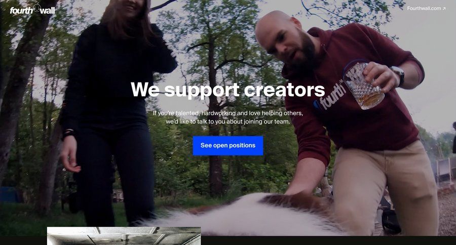 Fourthwall
				careers ui page example
