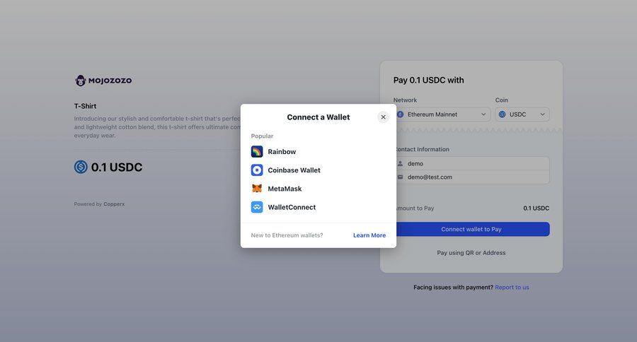 Copperx
				signin page example