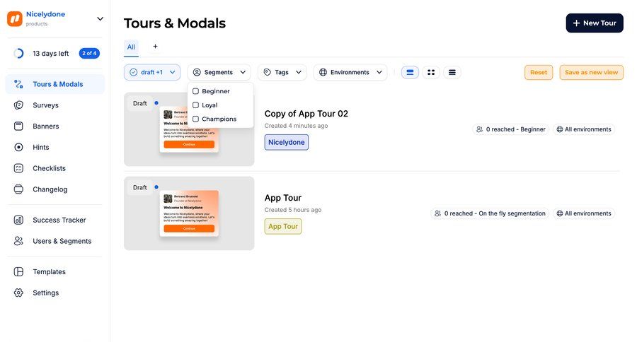 Jimo
			 configuration dashboard sidebar navigation dropdown filters sidebar create menu sorting filters changelog contextual help controls ui page example