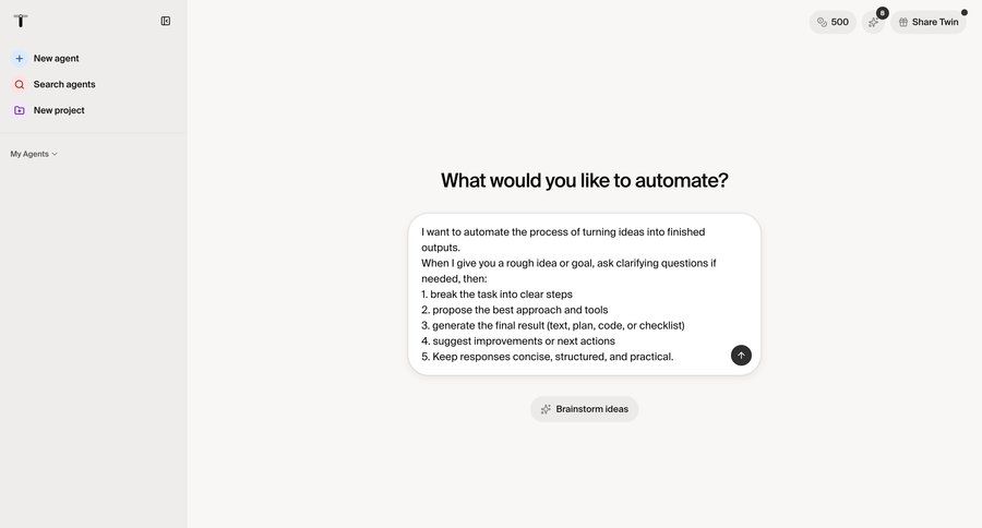 Twin
				create ui page example