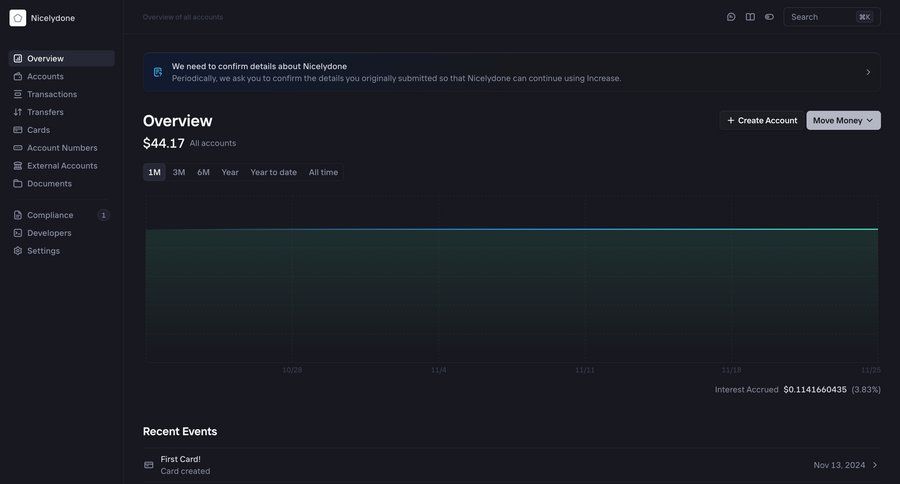 Increase
				home page example