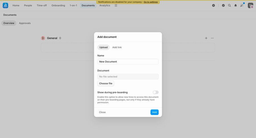 Aboard
			 document management file upload modal ui page example